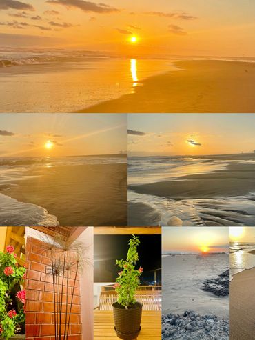 Playa Boca del Rio, Tacna en Perú.