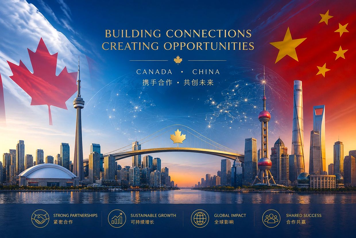 Canada and China building connections for shared opportunities and growth.