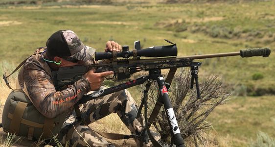 Precision Rifle Shooter employing the fundamental and alternate position shooting techniques.