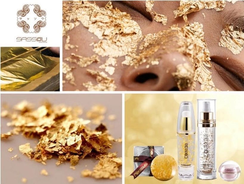 Gold can rejuvenate your skin cells, improve blood circulation, enhance your skin metabolism.