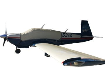 Mooney M201 Aircraft with Cover
