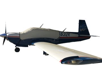 Mooney M20 Aircraft with Cover
