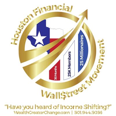 Houston Financial Wallstreet Movement and website www.wealthcreatorchange.net