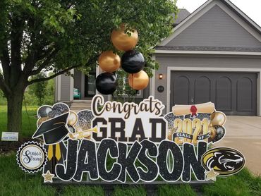 High School Graduation Yard Sign Rental