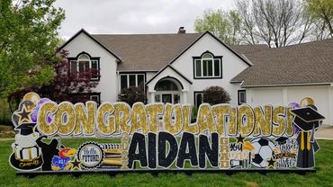Graduation Yard Sign Kansas City