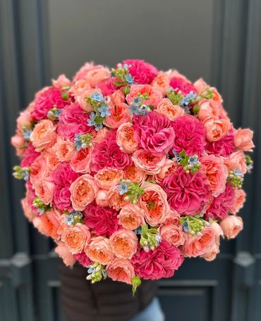 We make all bouquets individually for the customer.