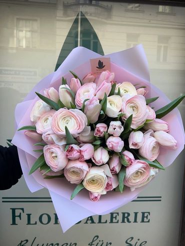 We make all bouquets individually for the customer.