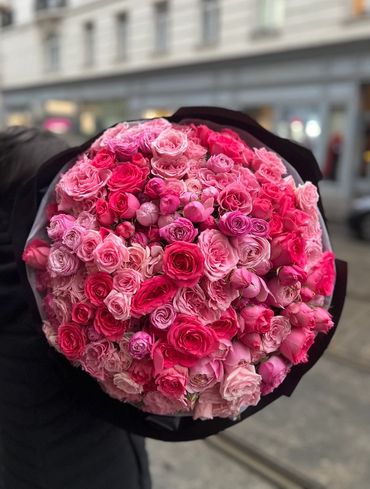 We make all bouquets individually for the customer.