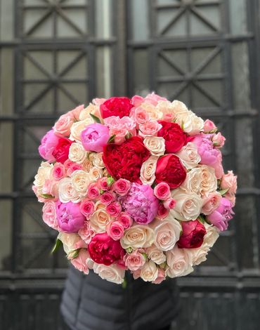 We make all bouquets individually for the customer.