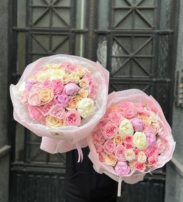 We make all bouquets individually for the customer.