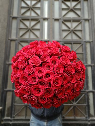 We make all bouquets individually for the customer.