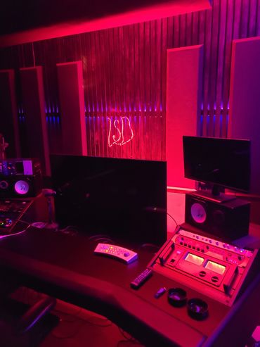 sound studio custom design editing console