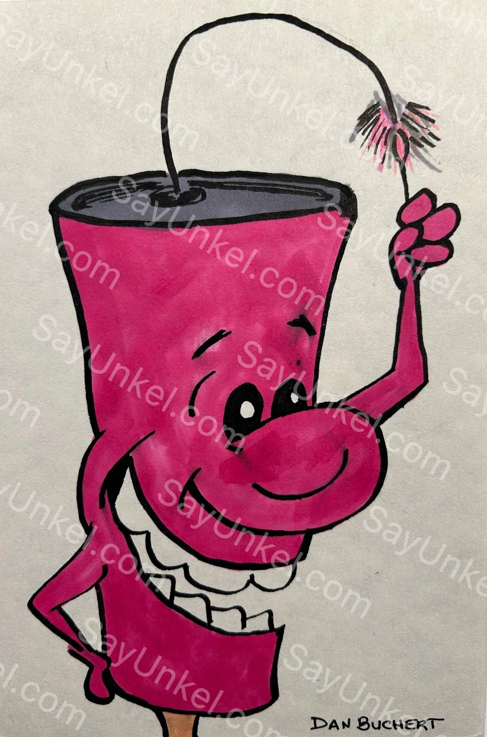 All Say Unkel greeting cards note cards book marks can be purchased here.