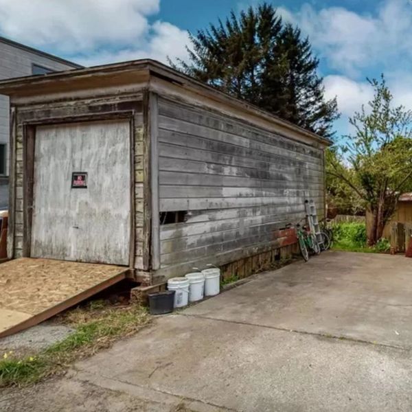 Outside of the studio