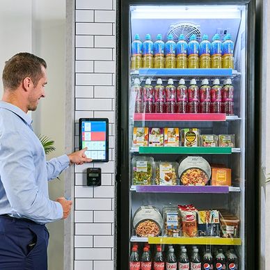 smart fridge vending multiple products