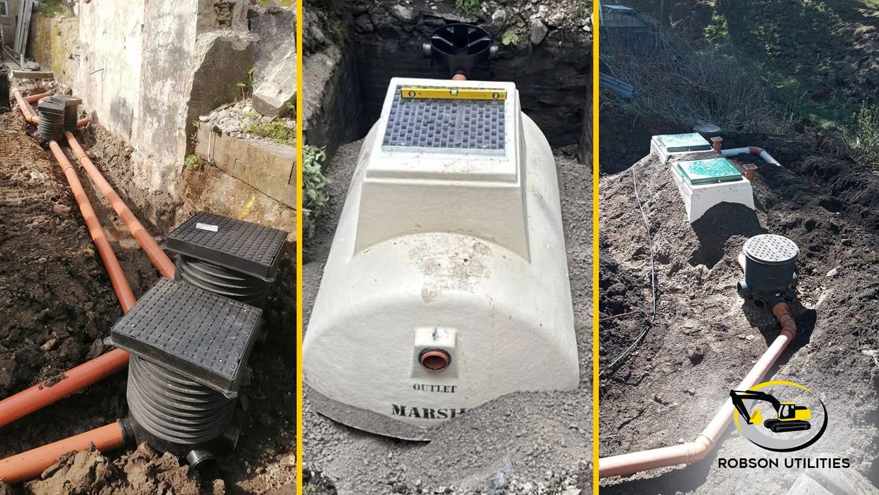 Robson Utilities carrying out wastewater and treatment installations in Northumberland and Durham