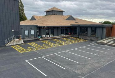 A beautiful Car Park finished. The after shot from Before.