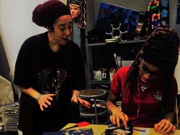 Teacher Student Dialog. Hands on workshops can be booked for mixed media sculpture projects.