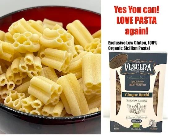 low gluten organic pasta