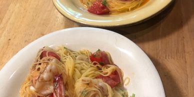 pasta, adobo, shrimp, seafood pasta, shrimp pasta, quick recipes, easy recipes, home cooking, health