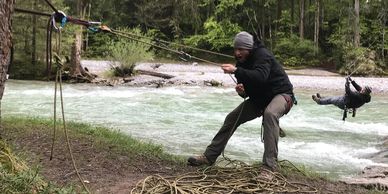 Mountain Climbing Search Rescue Rappelling Teamwork Leadership