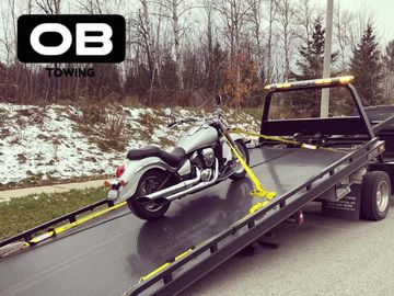 Motorcycle Towing | Flatbed Towing Service | Towtruck Near Me | Roadside Assistance | Tow truck near