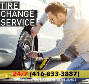 Tire change near Markham Tire Service Near Me Tire Change Tire Repair available Roadside assistant t