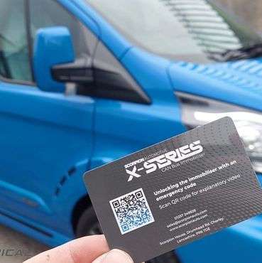 scorpion x series immobiliser ford transit custom ms-rt