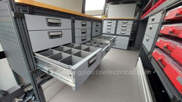 modul-system drawer unit with workbench