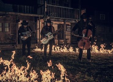 Music video still from Commercial skull FX makeup foam latex prosthetic special effects makeup