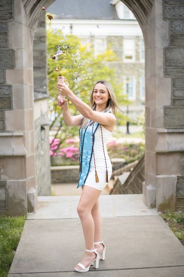 West Chester University Senior Portraits. Chester County Photographer. WCU Photography
