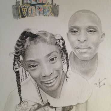 Portrait comes in various size at military family discount prices $25 per person being draw. Call fo