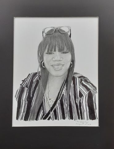 Portrait comes in various size at military family discount prices $25 per person being draw. Call fo