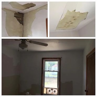 before and after photos of work in brook park, ohio