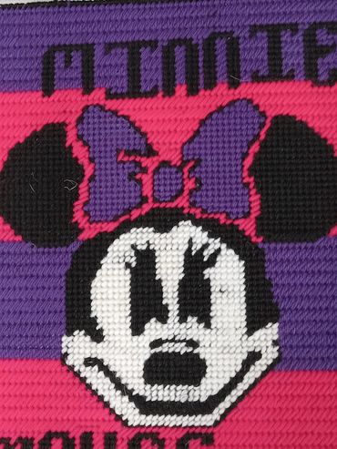 Hand sewed by my wife. Please allow 4 weeks for it to be made and delivered.