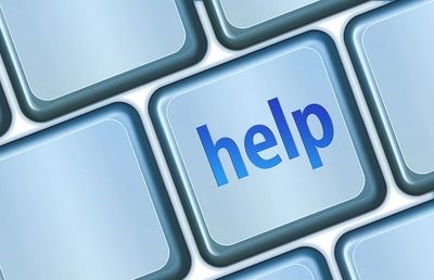 Help button on keyboard