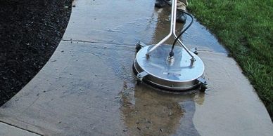 Glencoe Sidewalk & Walkway power wash