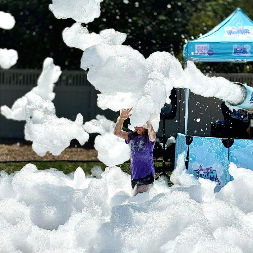 Foam party entertainment in Indian Trail, NC