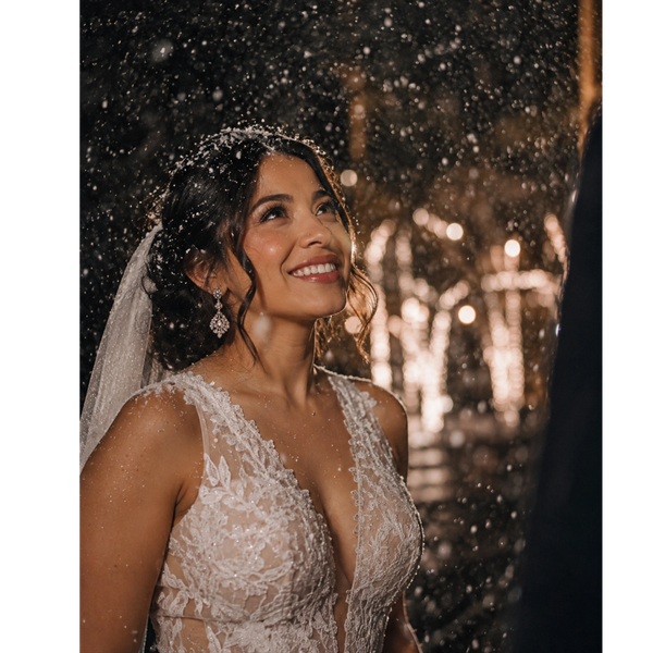 SNOWY WEDDING DAY PHOTOS
