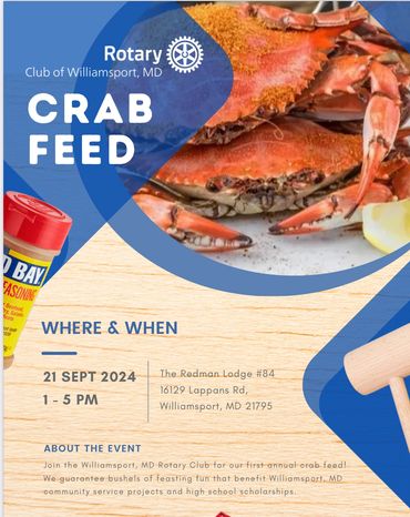 Enjoy great Maryland Blue Crabs.