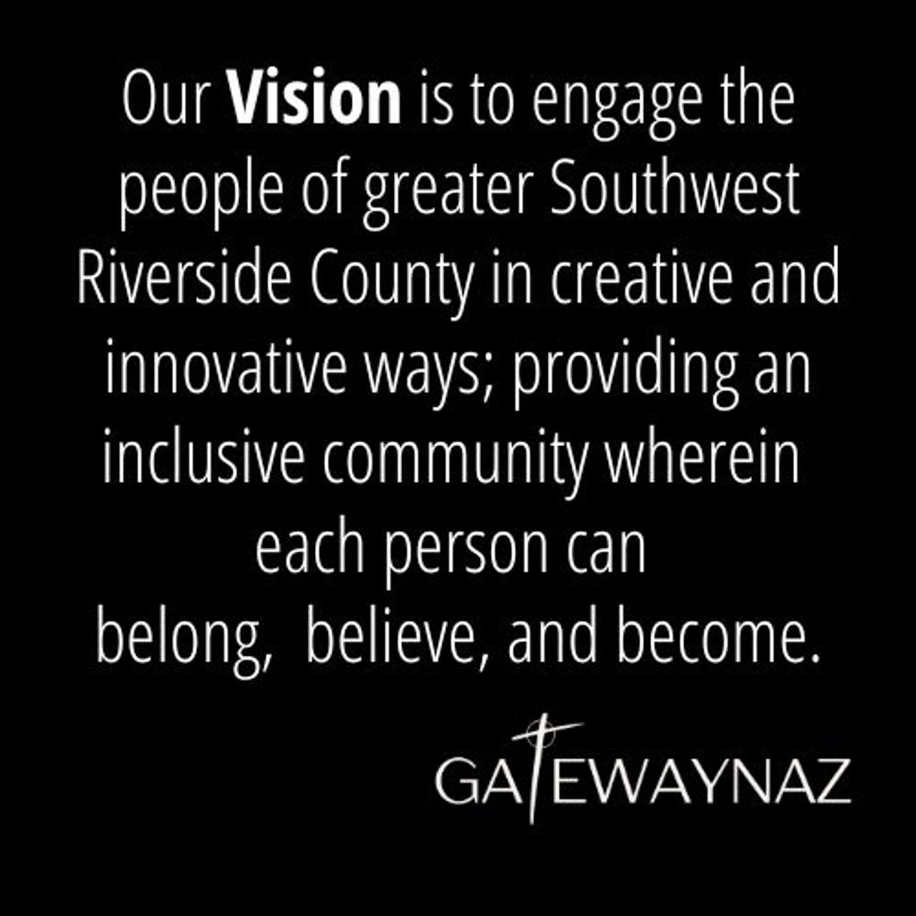 GatewayNaz Vision Statement
