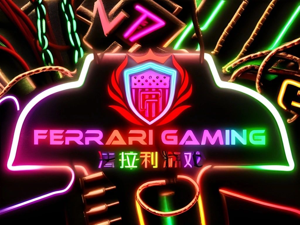 Jonny Ferrari logo for Ferrari Gaming #JonnyFerrari