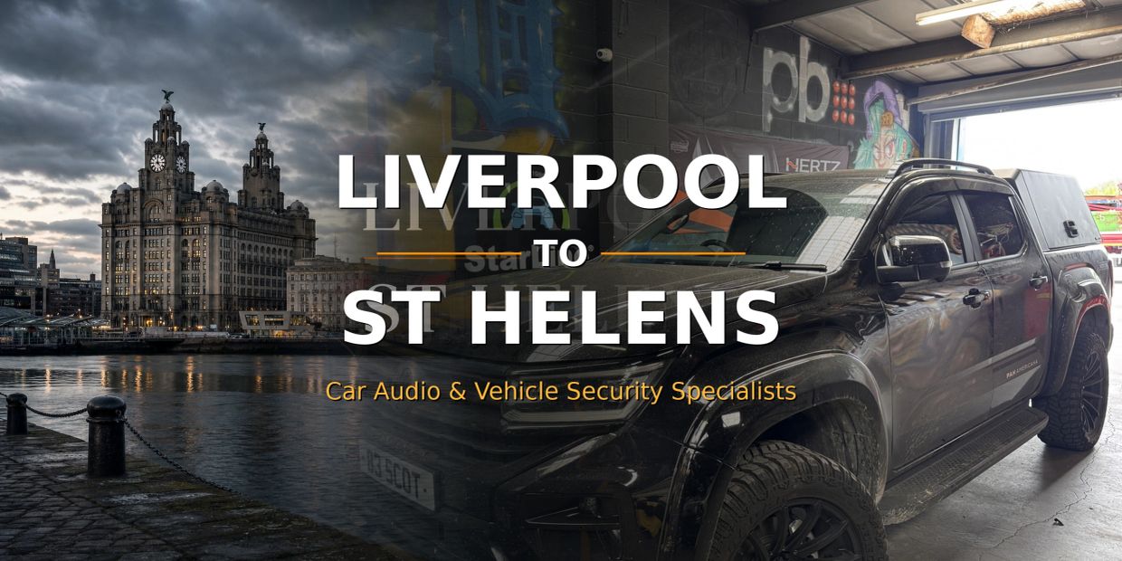 Liverpool to St Helens car audio and vehicle security specialists.