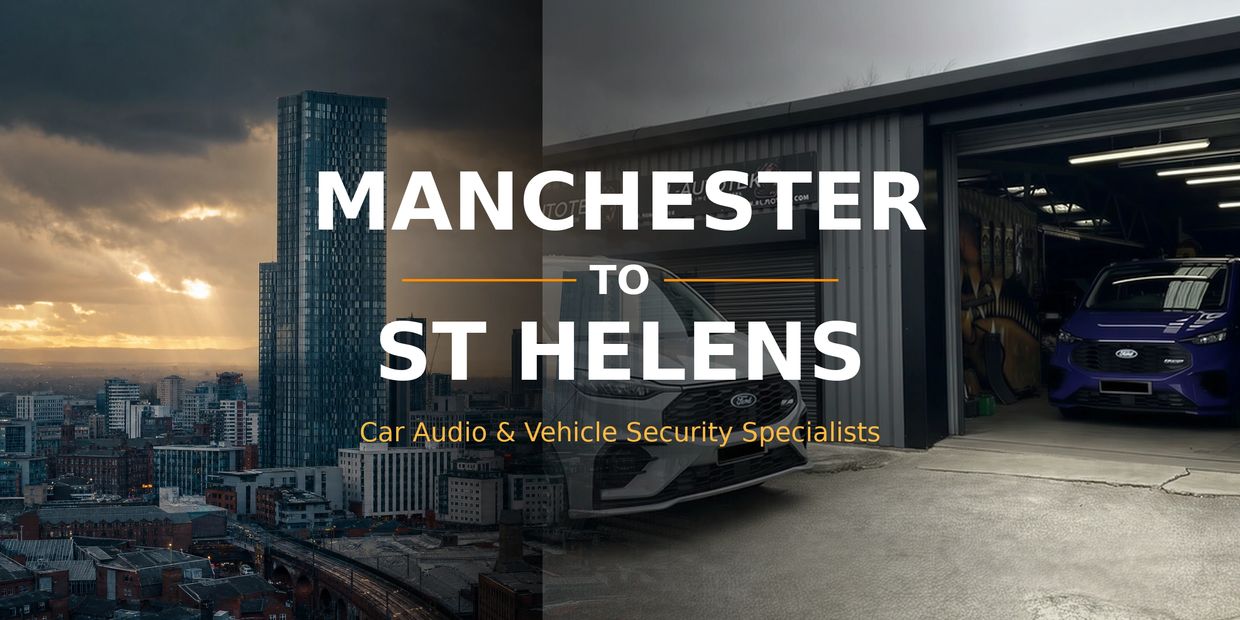 Drop your vehicle at PL-Autotek in St Helens, take the train into Manchester, and spend the day whil