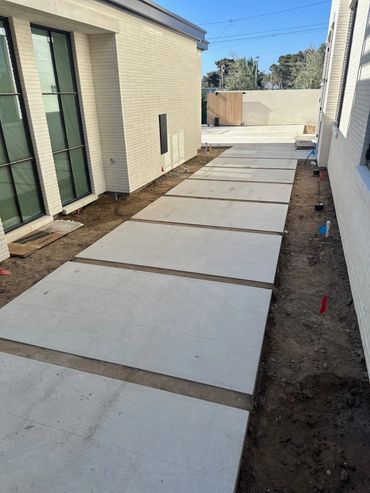 Manhattan Beach backyard pavers