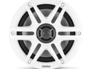 Clarion - 6.5inch Marine Coaxial Speakers w/Black & White Sport Grilles