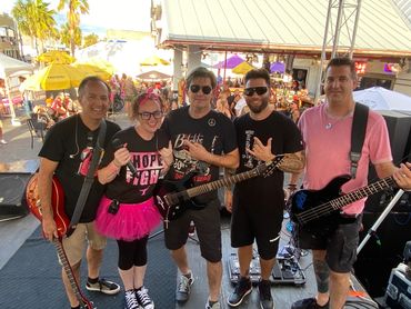 OTR! at Battle of the Babes in Daytona Beach. Supporting the Florida Breast Cancer Foundation.