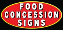 food concession signs
