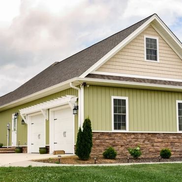 house with provia board and batten siding