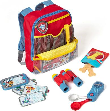 PAW Patrol Pup Backpack Role Play Set (15 Pieces) - PAW Patrol Adventure Pack, Toys,